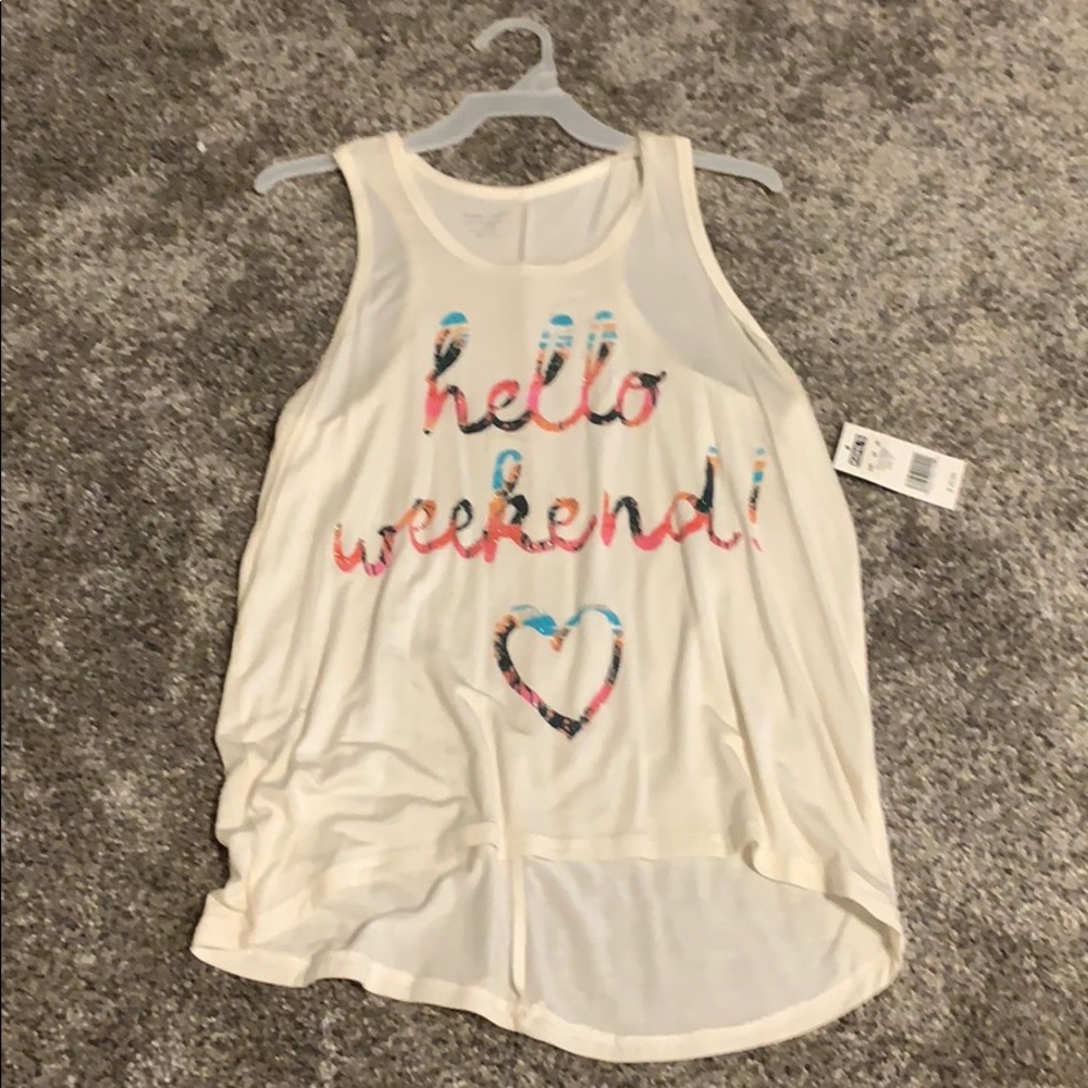 Cute summer tank top